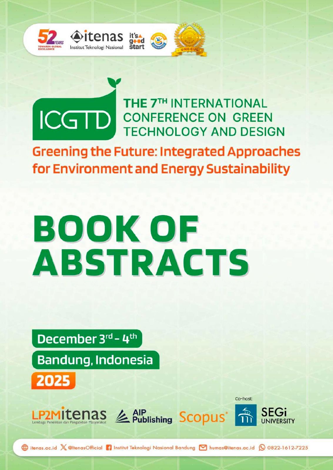 ICGTD Book of Abstract